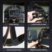 PULUZ Magnetic Quick-release Head Strap Harness Belt - Black - 8