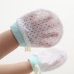 Newborn Baby Anti-Scratching Mesh Mittens - Yellow - 2