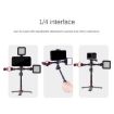 Dual Cold Shoe Mount Adapter Magic Arm Extension Bar Bracket Stand - 5