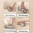 Plantar Fascia Wheel Foot Massager Yoga Roller - Gray - 6