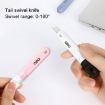 Deli DL412 Mini Art Knife Courier Box Opener (White) - 5