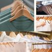 Solid Wooden Clothes Rack Anti-skid Clothes Hanger (Eucalyptus Grade 1) - 6