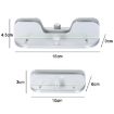 Aluminum Laptop Vertical Storage Stand - Large Gray Black - 3