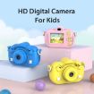 DC501 2.0-Inch 4X Zoom HD Digital Camera Mini Children Photography Camera Blue - 2