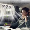 USB Car Window Exhaust Fan, White - 6