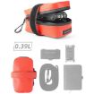 Rhinowalk RK5200 0.39L Waterproof Bicycle Tail Bag - Orange - 4