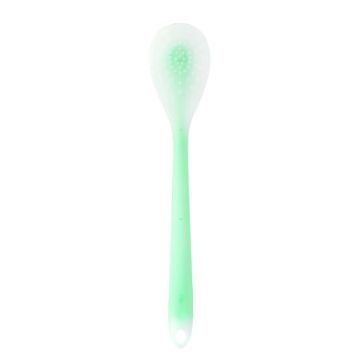 Meridian Points Gua Sha Patting Board Silicone Palm Massage Whacker Green - 1