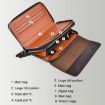 WEIXIER W129 Men Magnetic Buckle Clutch Bag - Brown - 8