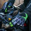 SULAITE Motorcycle Anti-fall Touch Screen Gloves XL Black - 7