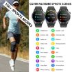 Black Bamboo Smart Watch with ECG/Blood Oxygen/Blood Sugar Support - 3