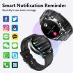 Smart Watch ECG Blood Oxygen Blood Sugar 150+ Sports Mode Black Steel - 4