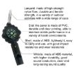 Outdoor Survival Whistle Compass with Mountaineering Buckle - 4