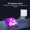 R- JUST HZ45 Aluminum Alloy Laptop Cooling Stand (Black) - 5