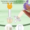 Children Cartoon Medicine Feeder Portable Dropper (Purple) - 8