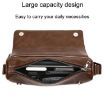 WEIXIER D514 Men Crossbody Waterproof Shoulder Bag - Brown - 4