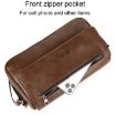 WEIXIER D514 Men Crossbody Waterproof Shoulder Bag - Brown - 5