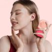 Facial Massage Silicone Ice Mold (Pink Rose Red) - 9