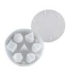 Silicone Dice Resin Molds - 7 Standard Polyhedral Dice Cavities - 3