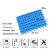 Mini Easter Egg Silicone Molds for Pet Treats, Fondant, Cake - Blue - 3