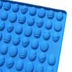 Mini Easter Egg Silicone Molds for Pet Treats, Fondant, Cake - Blue - 4