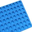 Mini Easter Egg Silicone Molds for Pet Treats, Fondant, Cake - Blue - 5