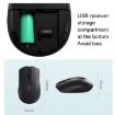 Rapoo M350G Bluetooth/2.4G Wireless Mouse - White - 7