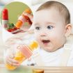 Portable Baby Food Feeding Spoon Pacifier Bottle (Nano-silver) - 2
