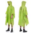Naturehike 210T Plaid Outdoor Rain Poncho 3 In 1 Canopy - Green - 1