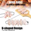 304 Stainless Steel BBQ Chicken Wing Fork - Outdoor Grill Tool - 4