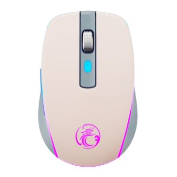 iMICE G903 Pink Wireless Gaming Mouse - 6-key Silent - 2.4G - 1