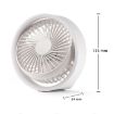 N601 180 Degree Rotating Type-C Desktop Fan with LED Ambience Light - 2
