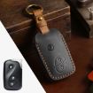 Black Hallmo Car Key Cover for Lexus RX270/ES240/LX570 - Set of 3 Keys - 1