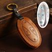 Handmade Hyundai Hallmo Car Key Bag - Brown (7 Keys) - 1