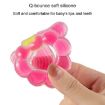Baby Food-Grade Silicone Grape Teether - Purple - 6