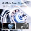 JisuLife High Speed Handheld Small Fan Mini Portable USB Rechargeable Desktop Cooling Electric Fan - 8