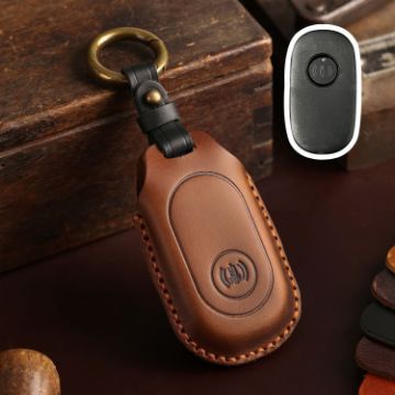 Sanyang Hallmo Motorcycle Remote Key Protective Case - Brown - 1