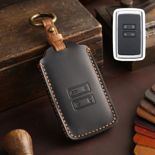 Renault Koleos 2022 Hallmo Car Key Case - Black - 1
