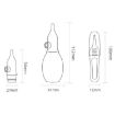 TEN-M JOURNEY Baby Anti-Reflux Nasal Aspirator Infant Pump (Green) - 3