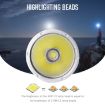 XHP70.2 Diving Flashlight 3000 Lumens IPX8 Waterproof Underwater 80m White Light - 3