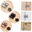 Stainless Steel Rotate Bolt Latch Anti-Theft Security Bathroom Door Lock - 2