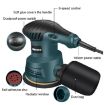 5pcs/Set US Plug Small Polishing Sandpaper Machine Electric Disc Sander - 4