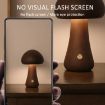 Mushroom Night Light Touch Control Dimmable Lamp - D Type Beech - 6