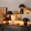 Mushroom Night Light Touch Control Dimmable Lamp - Style A Beech - 2