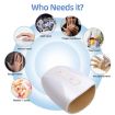 Electric Hand Massager with Heat, 3 Levels Intensity, Convex Point Massage - 5