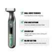 VGR V-360 5W USB Digital Display Electric Shaver (Green) - 4
