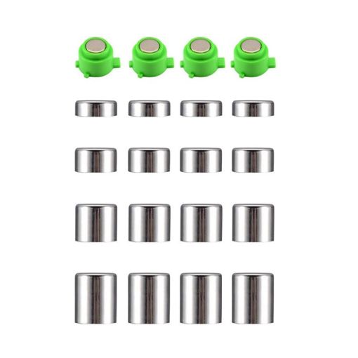 PS4 Gamepad Metal Buttons Set - 20pcs Mushroom Head Magnetic Base Cross Keys - 1