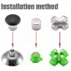 PS4 Gamepad Metal Buttons Set - 20pcs Mushroom Head Magnetic Base Cross Keys - 4