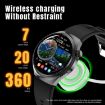 LEMFO LF38 Smart Watch 1.6" IPS Screen Blood Oxygen Monitor Silver - 5