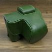 FUJIFILM X-S20 Full Body Leather Camera Case Bag with Strap - Green - 1