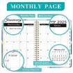 2025 English Notebook A5 Coil Notepad - 365 Day Work Schedule Diary - 7